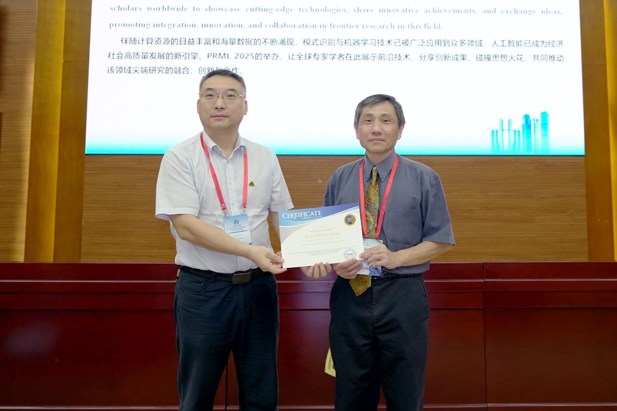 Keynote Memento — Prof. LIM Chee Peng